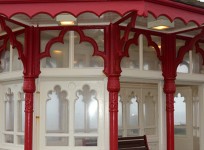 Shelter with Red Roof